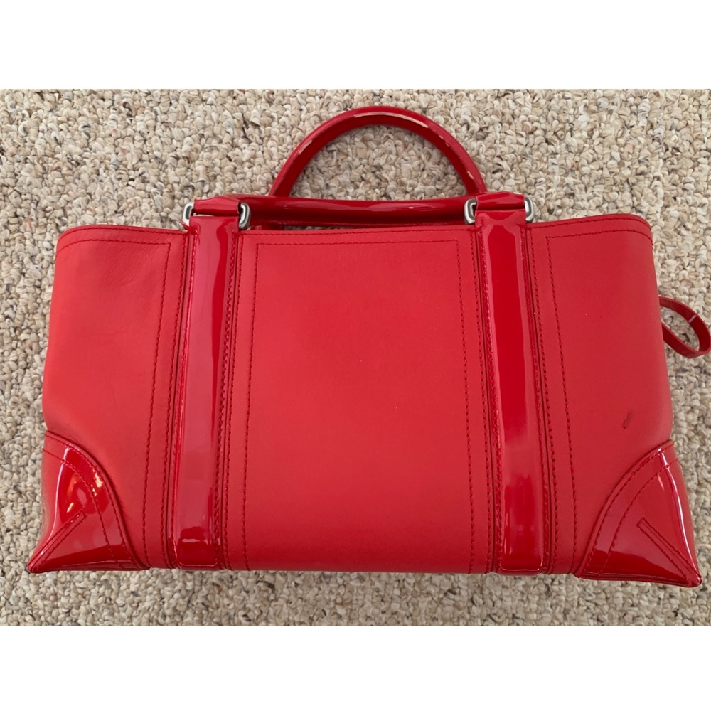 Ann Taylor Red Mini Tote Bag